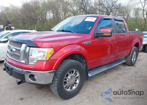 2012 Ford F-150 Lariat from USA, damaged, VIN 1FTFW1EF2CFB23182